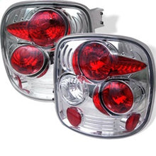 Load image into Gallery viewer, Spyder Chevy Silverado Stepside 99-04 Euro Style Tail Lights Chrome ALT-YD-CS99STS-C
