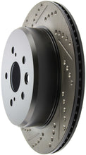 Load image into Gallery viewer, StopTech Slotted &amp; Drilled Sport Brake Rotor Right Rear 13-14 Lexus GS300/350/400/430
