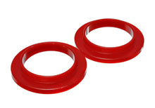 Load image into Gallery viewer, Energy Suspension Universal 3 3/4in ID 5 7/16in OD 7/8in H Red Coil Spring Isolators (2 per set)
