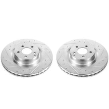 Load image into Gallery viewer, Power Stop 09-14 Mercedes-Benz CL550 Front Evolution Drilled &amp; Slotted Rotors - Pair
