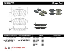 Load image into Gallery viewer, StopTech Performance 00-05 Spyder MR2 / 00 Celica GT / 04-07 xA/xB Front Brake Pads
