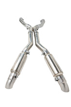 Load image into Gallery viewer, Kooks 79-95 Ford Mustang 5.0L 4V Coyote 3in x 3in Stainless Steel Race Exhaust Kit
