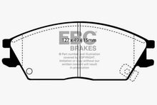 Load image into Gallery viewer, EBC 95-99 Hyundai Accent Greenstuff Front Brake Pads
