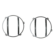 Load image into Gallery viewer, Rugged Ridge 07-18 Jeep Wrangler JK Stainless Steel Headlight Euro Guard Kit
