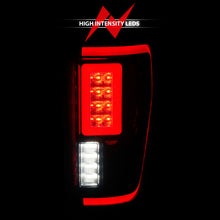 Load image into Gallery viewer, ANZO 21-23 Ford F-150 LED Taillights Seq. Signal w/BLIS Cover - Black Smoke
