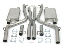 Load image into Gallery viewer, JBA 08-14 Dodge Challenger 5.7L 409SS Dual Rear Exit Cat-Back Exhaust
