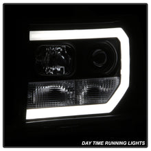 Load image into Gallery viewer, Spyder GMC Sierra 1500/2500/3500 07-13 V2 Projector Headlights- Black PRO-YD-GS07V2-LBDRL-BK
