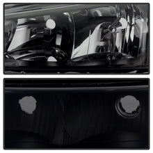 Load image into Gallery viewer, Xtune Chevy Silverado 2500HD 03-06 Crystal Headlights w/ Bumper Lights HD-JH-CSIL03-AM-BSM-SET
