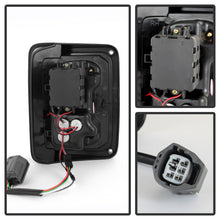 Load image into Gallery viewer, Spyder Jeep Wrangler 07-15 LED Tail Lights Black Smoke ALT-YD-JWA07-LED-BSM

