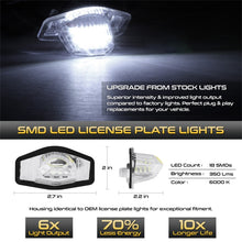 Load image into Gallery viewer, Xtune 09-18 Honda Fit LED License Plate Bulb Assembly White 5500K LAC-LP-HODY08 - Pair
