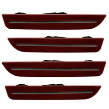 Load image into Gallery viewer, Oracle 10-14 Ford Mustang Concept Sidemarker Set - Tinted - Lava Red Metallic (UZ)

