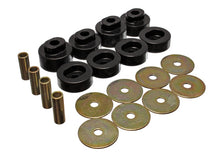 Load image into Gallery viewer, Energy Suspension 73-79 Chrysler RWD B-Body (Charger/GTX/Roadrunner/Superbee) Black Body Mount Set
