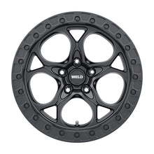 Load image into Gallery viewer, Weld Off-Road W108 17X9.0 Ledge 5X127 ET00 BS5.00 Satin Black 71.5
