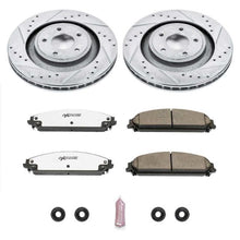 Load image into Gallery viewer, Power Stop 13-14 Chrysler 200 Front Z26 Street Warrior Brake Kit

