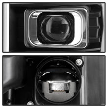 Load image into Gallery viewer, Spyder Ford F250/350/450 11-16 V2 High-Power LED Headlights-White Light Bar-Black PRO-YD-FS11V2PL-BK
