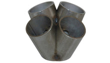 Load image into Gallery viewer, Vibrant 4 into 1 SS Turbo Mani Collector for T25 T28 in Flange 42mm Pipe OD 3in tall 58mm x 45mm out
