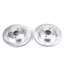 Load image into Gallery viewer, Power Stop 05-10 Chevrolet Cobalt Front Evolution Drilled &amp; Slotted Rotors - Pair
