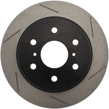 Load image into Gallery viewer, StopTech PowerSlot Chevrolet Avalanche/Silverado/Suburban/Tahoe / GMC Yukon Left Slotted Rear Rotor
