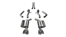 Load image into Gallery viewer, Corsa 15-17 Dodge Challenger Hellcat Dual Rear Exit Sport Exhaust w/ 3.5in Polished Tips
