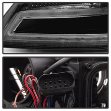 Load image into Gallery viewer, Spyder Audi A4 09-12 Projector Headlights Halogen Model Only - DRL LED Black PRO-YD-AA408-DRL-BK
