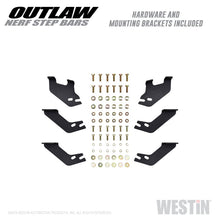 Load image into Gallery viewer, Westin 14-19 Toyota 4Runner SR5/TRD/TRD Pro (exc Limited &amp; Nightshade) Outlaw Nerf Step Bars

