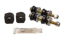 Load image into Gallery viewer, Energy Suspension 84-87 Honda Civic/CRX Black 16mm Front Sway Bar Bushings (Sway Bar link bushings a
