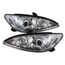 Load image into Gallery viewer, Spyder Toyota Camry 02-06 Projector Headlights DRL Chrome High H1 Low H1 PRO-YD-TCAM02-DRL-C
