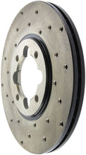 Load image into Gallery viewer, StopTech 82-85 Toyota Celica Supra Drilled Front Right Rotor

