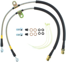 Load image into Gallery viewer, StopTech Stainless Steel Front Brake Lines 12-14 Ford Raptor
