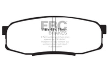 Load image into Gallery viewer, EBC 08+ Lexus LX570 5.7 Yellowstuff Rear Brake Pads
