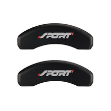 Load image into Gallery viewer, MGP 4 Caliper Covers Engraved Front &amp; Rear No bolts/Sport Red finish silver ch
