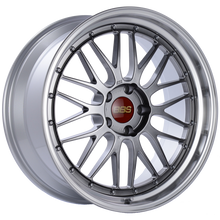 Load image into Gallery viewer, BBS LM 20x9 5x120 ET15 Diamond Black Center Diamond Cut Lip Wheel -82mm PFS/Clip Required
