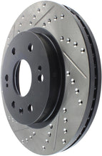 Load image into Gallery viewer, StopTech 05-10 GMC Sierra 1500 (w Rear Drum) / 07-09 GMC Yukon Front Right Slotted &amp; Drilled Rotor
