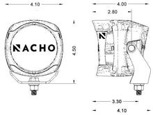 Load image into Gallery viewer, ARB Nacho 4in Offroad / SAE Combo Amber LED Light
