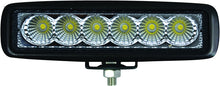 Load image into Gallery viewer, Hella Value Fit Mini 6in LED Light Bar - Flood Beam Pedestal
