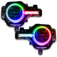 Load image into Gallery viewer, Oracle 21-22 Ford Bronco Headlight Halo Kit w/DRL Bar - Base Headlights ColorSHIFT -w/2.0 Controller
