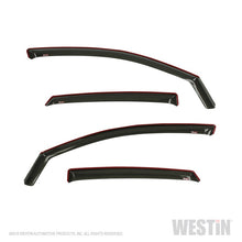 Load image into Gallery viewer, Westin 2016-2018 Honda Civic Sedan Wade In-Channel Wind Deflector 4pc - Smoke
