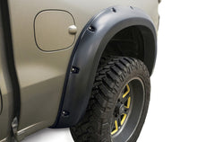 Load image into Gallery viewer, Lund 19-22 GM Silverado RX-Rivet Smooth Elite Series Fender Flares w/Black Bolts - Black 2pc Rear
