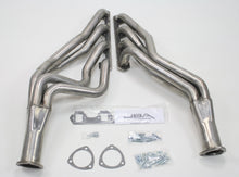 Load image into Gallery viewer, JBA 65-73 Ford Mustang 260-302 SBF 4 Speed C4/C6/AOD 1-3/4in Primary Raw 409SS Long Tube Header

