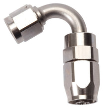 Load image into Gallery viewer, Russell Performance -6 AN Endura 120 Degree Full Flow Swivel Hose End (With 9/16in Radius)
