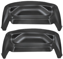 Load image into Gallery viewer, Husky Liners 07-13 Chevy/GMC Silverado/Sierra Black Rear Wheel Well Guards
