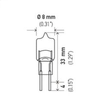 Load image into Gallery viewer, Hella Bulb 12V 5W G4 T3
