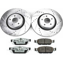 Load image into Gallery viewer, Power Stop 15-18 Ford Focus Front Z26 Street Warrior Brake Kit
