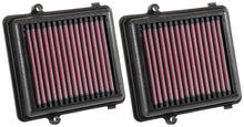 Load image into Gallery viewer, K&amp;N 16-17 Honda CRF1000L Africa Twin 998 Replacement Drop In Air Filter (2 Per Box)
