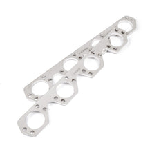 Load image into Gallery viewer, Stainless Works Small Block Ford Trick Flow High Port Header 304SS Exhaust Flanges 2in Primaries

