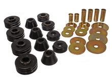 Load image into Gallery viewer, Energy Suspension 73-80 GM 1/2 Ton C-10/C1500 Pick Up 2WD Black Body (Cab) Mount Set
