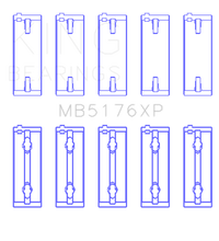 Load image into Gallery viewer, King Mitsubishi 4G91/4G92/4G93 16V (Size STD) XP - Series Performance Main Bearing Set
