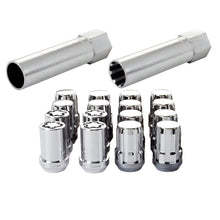 Load image into Gallery viewer, McGard SplineDrive Tuner 4 Lug Install Kit w/Locks &amp; Tool (Cone) M12x1.25 / 13/16 Hex - Chrome (CS)
