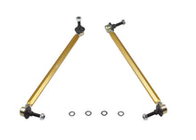 Load image into Gallery viewer, Whiteline 10+ Chevy Camaro FR Coupe Front Sway Bar - Link Assy H/D Adj Steel Ball (380mm C to C)
