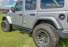 Load image into Gallery viewer, N-Fab Podium LG 2019 Jeep Wrangler JT 4DR Truck - Full Length - Tex. Black - 3in
